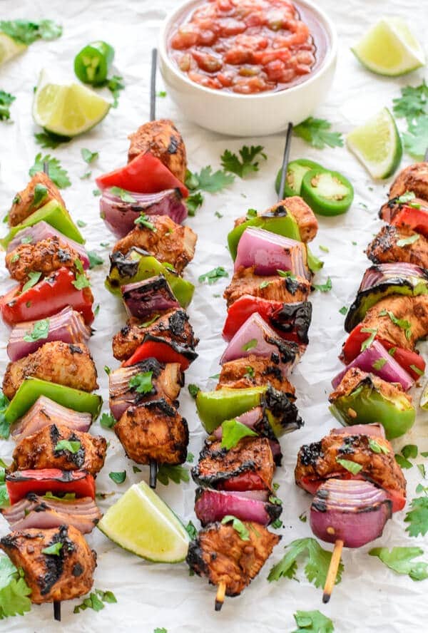 Healthy Chicken Fajita Kebabs: Nutrient-Rich & Adaptable